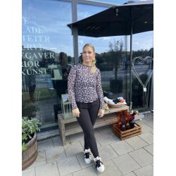 Libert - MESH top Purple/Pink Flowers