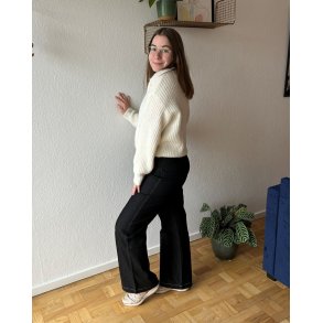 Libert� - Asta wide pants - black denim