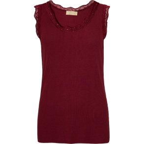Ofelia - Issa top med blonde- Bordeaux