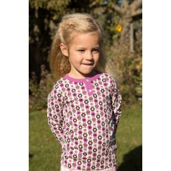 Katvig - Blouse mini apples lilla