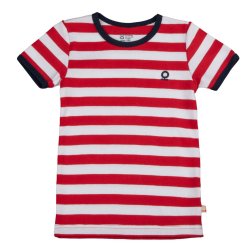 Katvig - flot stribet T-shirt i 2 farvekombinationer