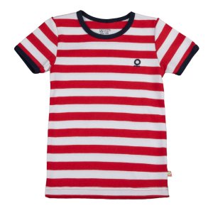 Katvig - flot stribet T-shirt i 2 farvekombinationer