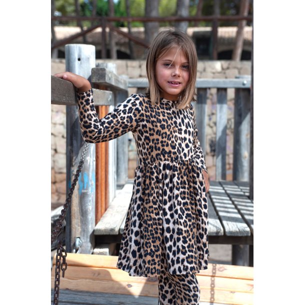 ALMA babydoll kjole - Lux leo