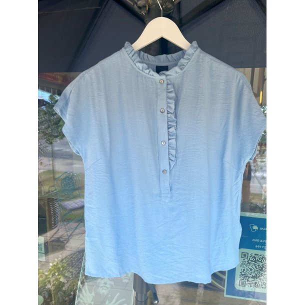 Luxzuz // One Two  - Maritoana blouse - Chambray blue