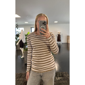 Luxzuz // One Two - Sigba T-shirt - Light Taupe