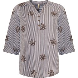 Ofelia - Ella bluse - Blue combi