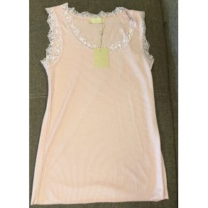 Ofelia - Skn top med blonde - Issa 