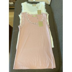 Ofelia - Skn top med blonde - Issa 