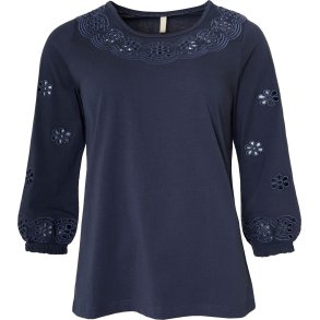Ofelia - Sus bluse - Navy