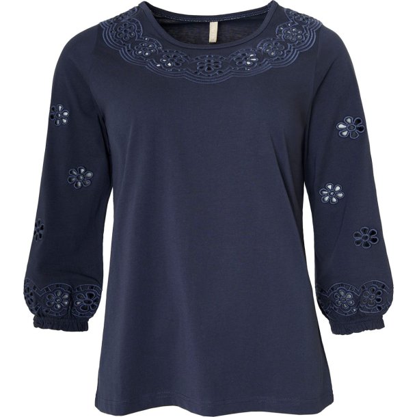 Ofelia - Sus bluse - Navy