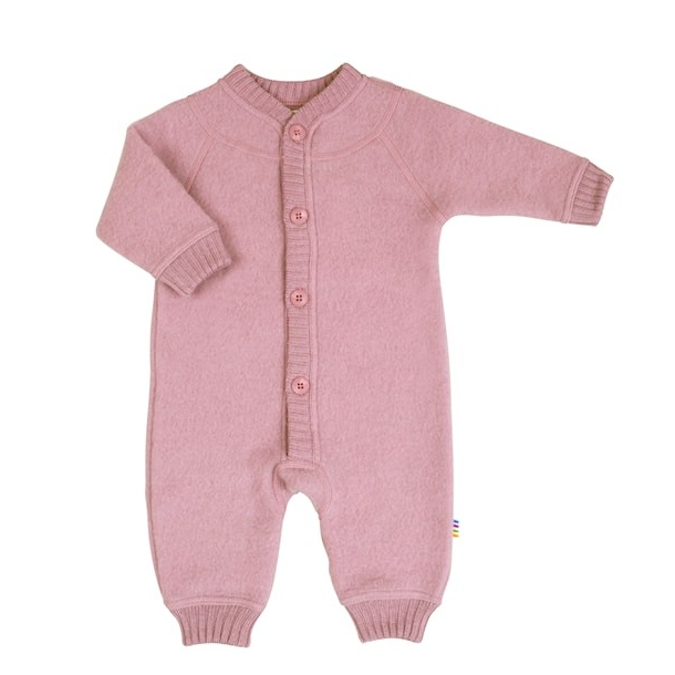 Joha - Soft wool jumpsuit - old rose