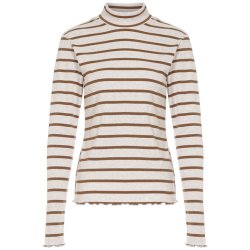 One Two - Wollenio T-Shirt - Light Taupe