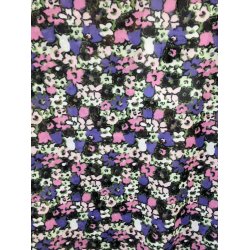 Libert - MESH top Purple/Pink Flowers