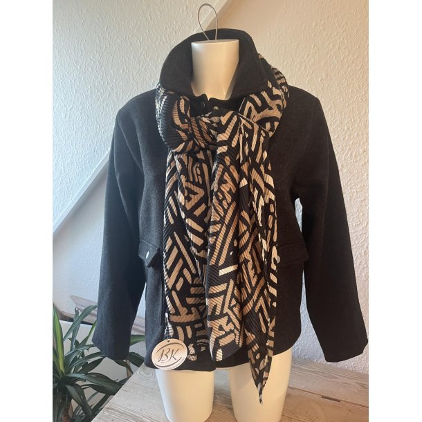 BK Trklde Sort/Beige mnster