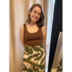 Libert - NINNA TANKTOP BROWN